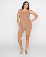 Faja body de control suave invisible bajo tu ropa#color_087-cafe