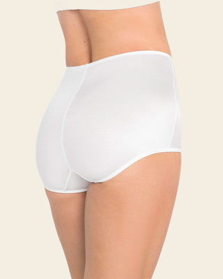Calzón faja clásico de control fuerte#color_000-blanco