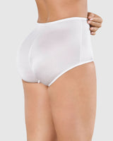 Calzón faja clásico de control fuerte#color_000-blanco