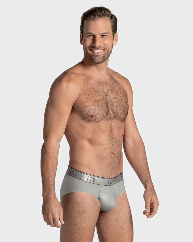 Bóxer brief de alta transpiración en microfibra ideal para uso diario#color_778-gris-claro