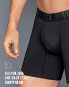 Bóxer deportivo con bolsillo lateral en microfibra