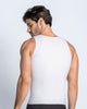 Camiseta manga sisa de compresión fuerte ideal para uso diario con algodón pima#color_000-blanco