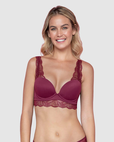 Sostén básico con copas suaves y ligeras bra sexy essential#color_220-vino