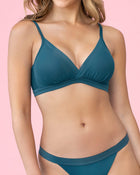 Sostén ultra liviano sin arco (barba) con copas en espuma y tul sexy fresh bra