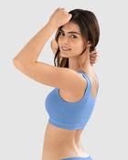 Top talla única ultracómodo con bolsillo interno para guardarlo pocket bra