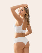 Sostén doble realce con escote profundo en espalda sexy back