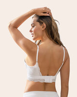 Sostén doble realce con escote profundo en espalda sexy back#color_000-blanco