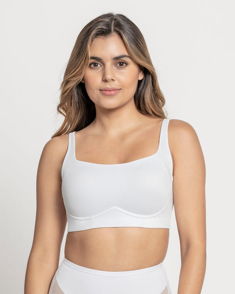 Brasier sin arco ultracómodo de alto soporte y cubrimiento Everyday bra#color_000-blanco