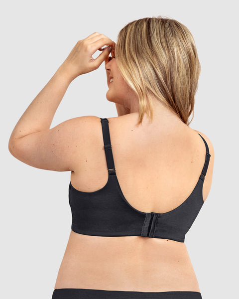 Brasier sin arco ultracómodo de alto soporte y cubrimiento Everyday bra#color_700-negro