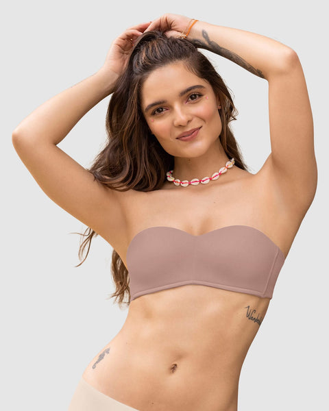 Sostén strapless ideal para busto pequeño y mediano Oh So Light#color_281-rosa-palido