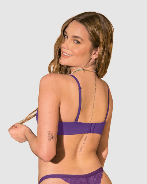 Sostén strapless ideal para busto pequeño y mediano Oh So Light#color_467-morado-oscuro