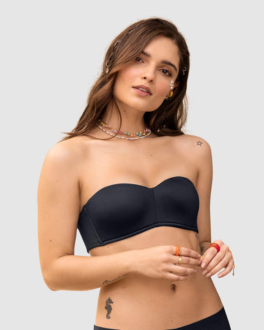 Brasier strapless ideal para busto pequeño y mediano Oh so light#color_700-negro