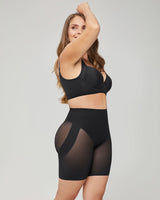 Calzón faja tipo short levanta cola y control de abdomen fuerte#color_700-negro
