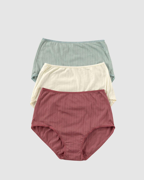 Pack x 3 calzones clásicos con excelente cubrimiento#color_s18-verde-terracota-marfil
