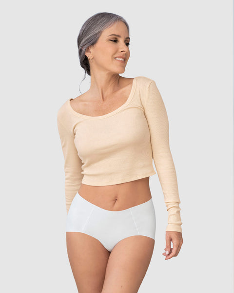 Paquete x3 panties de apariencia invisible#color_s02-blanco-negro-cafe-claro