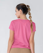 Camiseta deportiva de secado rápido y silueta semiajustada