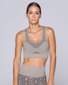 Top deportivo sin costuras reversible