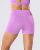 Short corto deportivo ajustado y ligero con cómodo elástico en cintura#color_410-lila-claro