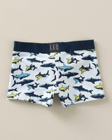 Paquete x 2 bóxers leo en algodón para niños#color_s50-azul-claro-tiburones