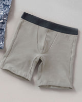 Pack x 2 bóxer largo en algodón para niño#color_s03-estampado-gris-claro
