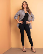 Legging seamless de control con fajón graduable
