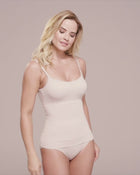 Camiseta de control de abdomen y espalda una figura moldeada al instante