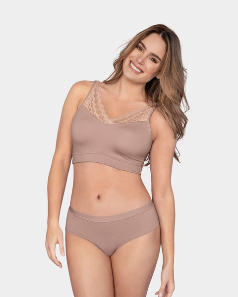 Sostén tipo top ultra confort multiusos y de mastectomía#color_281-palo-de-rosa