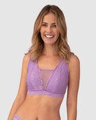 Bralette multiusos sexy siempre en encaje ideal para prótesis de mastectomía
