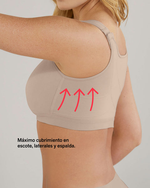 Brasier facilitador de postura en algodón All in one bra#all_variants