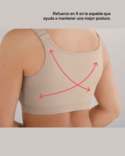 Sostén tipo top multiusos en algodón all in one bra#all_variants