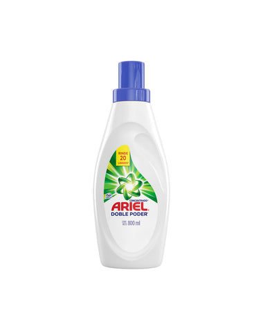 Detergente líquido concentrado ariel doble poder#color_sin-color