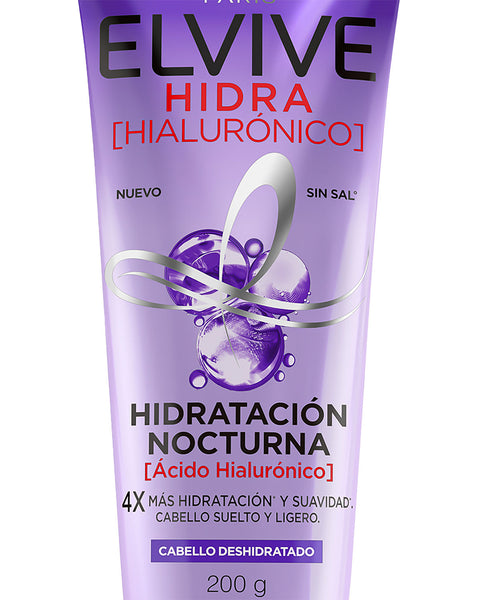 Elvive Crema nocturna Ácido Hialurónico 200 ml#color_sin-color