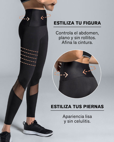 Leggings de control con transparencia#all_variants