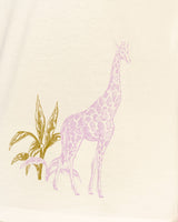 Pijama camiseta larga y pantalón largo silueta semiajustada#color_002-estampado-jirafa