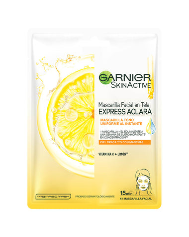 Mascarilla hidratante express aclara garnier skin active#color_sin-color