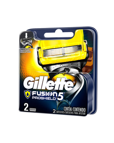 Cartuchos para afeitar gillette fusion5 proshield.#color_sin-color