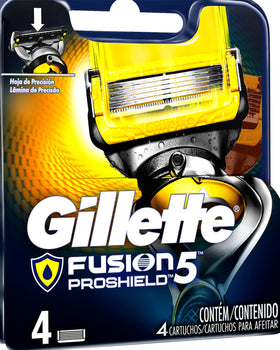 Cartuchos para afeitar gillette fusion5 proshield.#color_sin-color