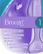 Máquina para afeitar gillette venus breeze recargable
