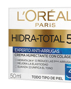 Crema hidratotal 5 antiarrugas +35