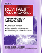 Agua micelar revitalift ácido hialurónico