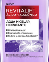 Agua micelar revitalift ácido hialurónico#color_sin-color
