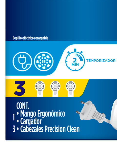 Cepillo eléctrico oral-b vitality recargable con 3 repuestos#color_sin-color