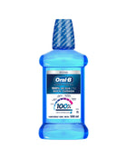 Enjuague bucal oral-b 100%. 500 ml.