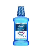 Enjuague bucal oral-b 100%. 500 ml.#color_menta-refrescante