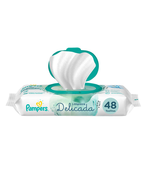 Toallitas húmedas pampers limpieza delicada#color_sin-color