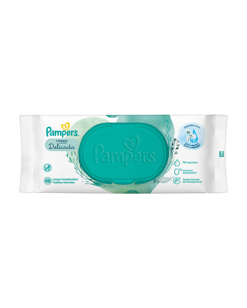 Toallitas húmedas pampers limpieza delicada#color_sin-color